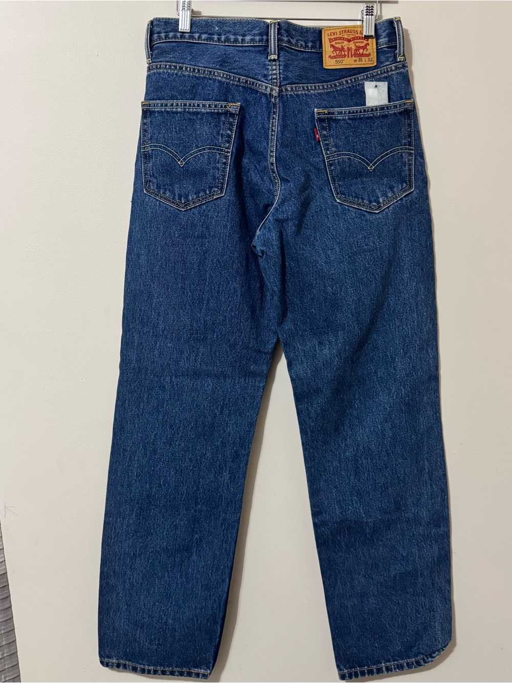 Levi's Straight Leg Men's Jeans in Deep Blue Denim